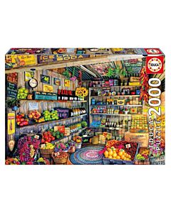De Boerenmarkt - Educa puzzle 2000