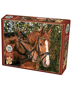 grote stukken puzzel volwassenen thema paarden