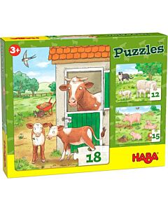 HABA Puzzel Boerderijdieren