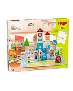 HABA speelwereld puzzel stadsleven
