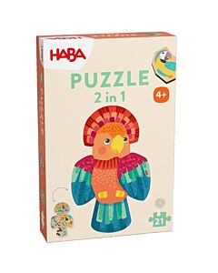 HABA puzzel papegaai