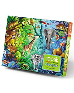 Holografische dierenpuzzel 100