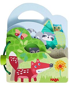 Houten babyboek bosdieren (HABA)