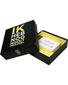 Spelletje Ik heb nog nooit
