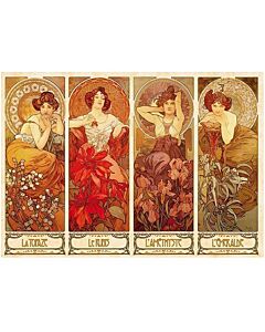 Alphonse Mucha - Precious Stones - DToys