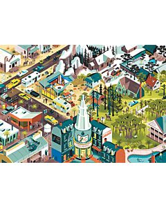 Puzzle Tarantino Films 1000 stukjes