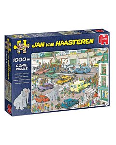 Jan van Haasteren Comic Puzzle Jumbo gaat winkelen (1000 stukken)