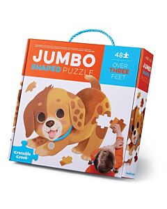 Reuze puzzel met puppy