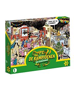 Kampioenen puzzel Kerstdiner