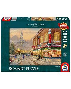 Kerstpuzzel Thomas Kinkade