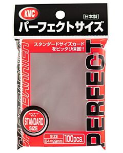 KMC Standard Sleeves Perfect Size 64x89mm