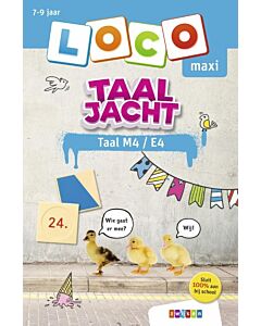 Loco Maxi boekje Taaljacht Taal M4 E4