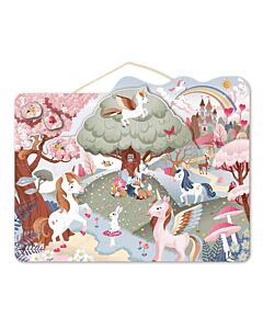 Magnetische puzzel met eenhoorns 4+