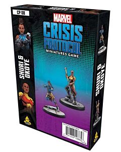 Marvel Crisis Protocol Shuri and Okoye (Atomic Mass Games)
