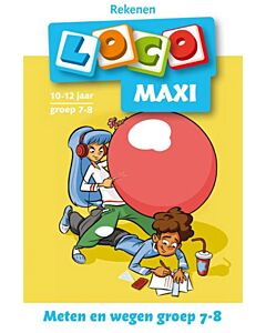 Maxi Loco boekje Meten en Wegen (10-12 jaar)