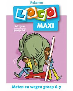 Maxi Loco boekje Meten en wegen (Noordhoff uitgeverij)