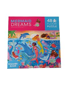 Mermaid Dreams Floor Puzzle 48 - Crocodile Creek