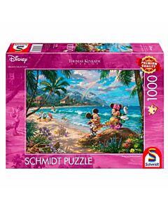 Puzzle Mickey & Minnie in Hawaii