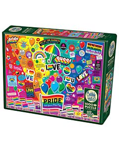 Kleurrijke puzzel 1000 stukjes