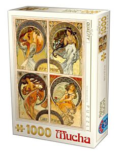 Alphonse Mucha - Arts (1000) Dtoys puzzle