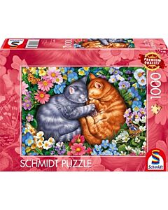 Poezen puzzel 1000
