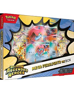 Pokémon Ascended Heroes Mega Feraligatr ex box