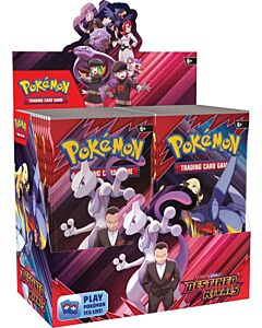 Pokémon Scarlet & Violet Destined Rivals Booster display