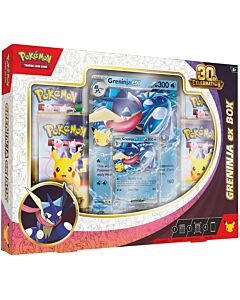 Pokemon 30th celebration greninja ex box