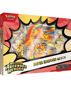 Pokémon Ascended Heroes Mega Emboar ex box