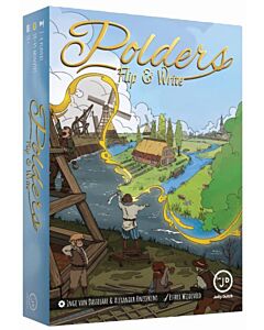 Polders: Flip & Write spel van Jolly Dutch Productions