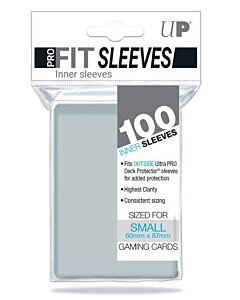 Pro-Fit sleeves small - inner sleeves die passen in Deck Protector sleeves Small