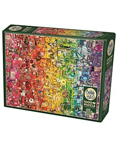 Regenboog puzzel 1000 stukjes