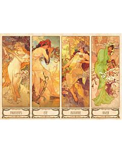 Seasons - Alphonse Mucha (Dtoys)