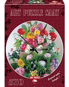 Puzzelhorloge - Je weet dat ik van je hou! (Art Puzzle)