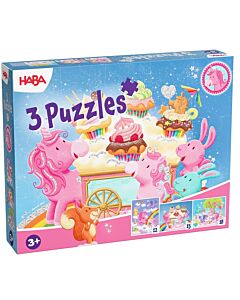 Puzzels Eenhoorn Flonkerglans (12, 15, 18)