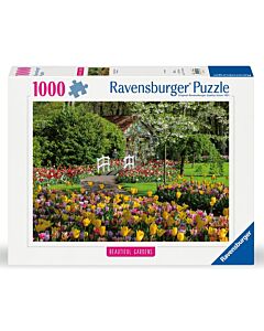 Puzzle Beautiful Gardens: Keukenhof Gardens Netherlands