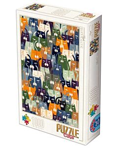 Andrea Kürti - Cats (Dtoys Puzzle)