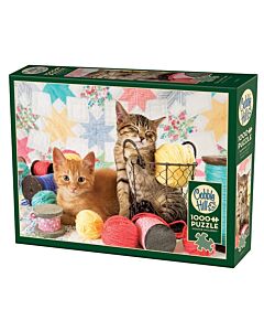 Puzzle with cats - Balls of Fluff