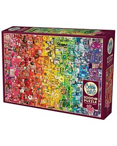 Rainbow puzzle Cobble Hill 2000