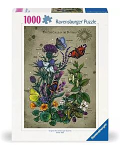 Ravensburger puzzle 1000 Lifecircle Butterfly