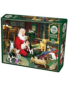 Cobble Hill Puzzle Santa's Playtime (1000 stukken)