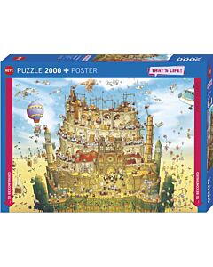 That's Life Comic puzzle High Above
