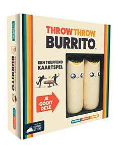 Throw throw burrito partyspel (Exploding Kittens)