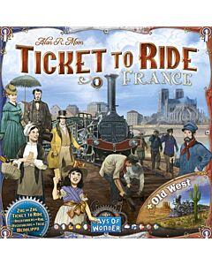 Spel Ticket to Ride France & Old West (Days of Wonder)