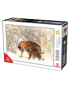 Deico puzzels met tijgers