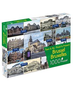 Toen en Nu Brussel - puzzel 1000 stukken