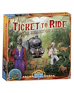 Spel Ticket to RIde Heart of Africa (Days of Wonder)