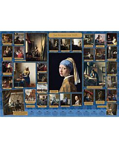 Kunst puzzel 1000 stukjes - Vermeer