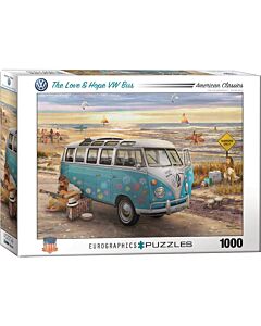 The Love & Hope VW Bus (Eurographics puzzle)