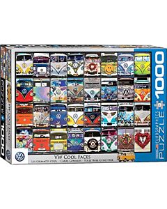 VW Bus Cool Faces (Eurographics puzzle)